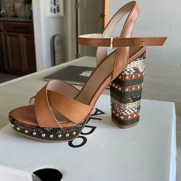 Platform Heels Aldo Hugs Heels Yellow Aldo Heels Clearance